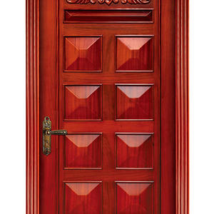 low price Solid patio doors,solid wood door, preferred BuilDec, experienced