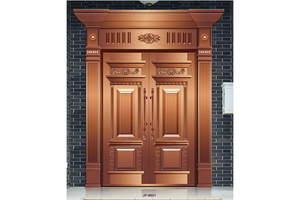 customized fashion External double french doors,Copper Door, preferred BuilDec