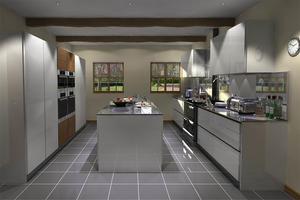 high quality painting kitchen cabinets with a low price， factory