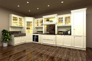 modern kitchen cabinet with a low price,provide a range of customized kitchen.