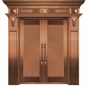 main gate door, Copper Door, preferred BuilDec, experienced, skilled brands