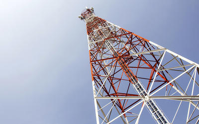  GSM ANTENNA SUPPORTING COMMUNICATION STEEL TOWER