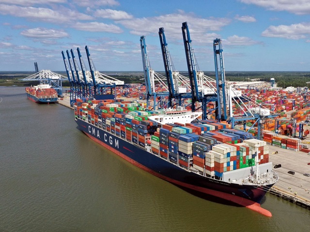 Envío de China a Charleston, EE.UU. por mar
