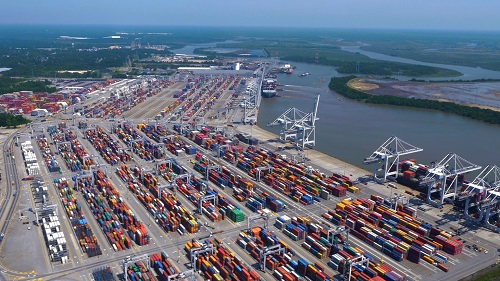 Container Shipping from China to Savannah, USA
