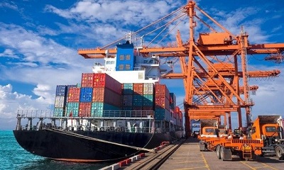 Transporte marítimo, envío de contenedores desde China a Maputo, Mozambique