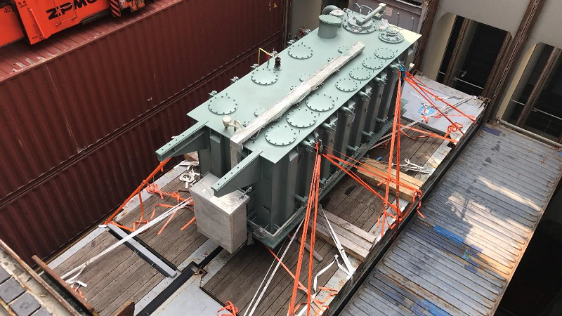 OOG Cargo from China, Transformer delivered to Poti Georgia from Shanghai China