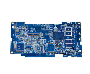 laminate manufacturers 4L blue FR4 immersion silver PCB  price
