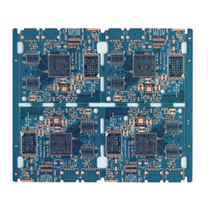 High precision 6L blue Metal core board pcb manufacturer