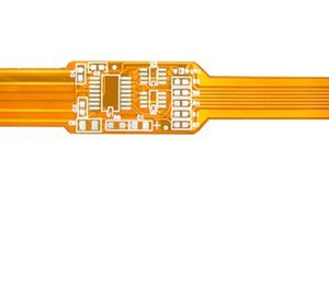 2L 1OZ PI Grundmaterial0,05 mm Immersion Gold Flex Leiterplatte