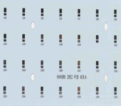 einseitige Dicke1,6 mm 1oz Bleifreie HASL Leuchtstofflampe Aluminiumplatine