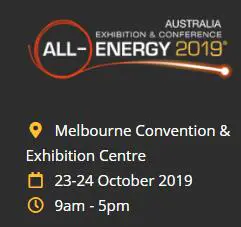 Tất cả năng lượng Úc 2019