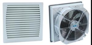 FK5526-D Cabinet 320mm Fan Filter Ventilation with Heat-Resistant Flame