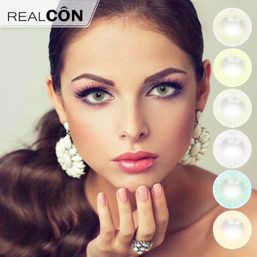 Realcon Цвет глаз Контактные линзы Aurora Контактные линзы Производитель