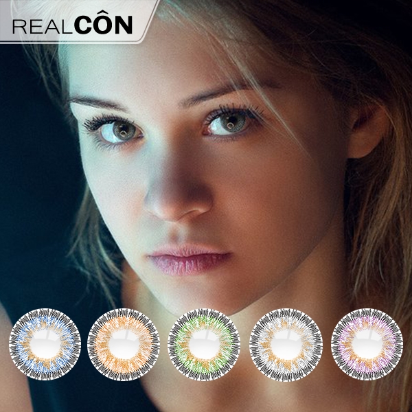 Realcon Wholesale Big Eye Soft Circle Contact Lens Manufacturer