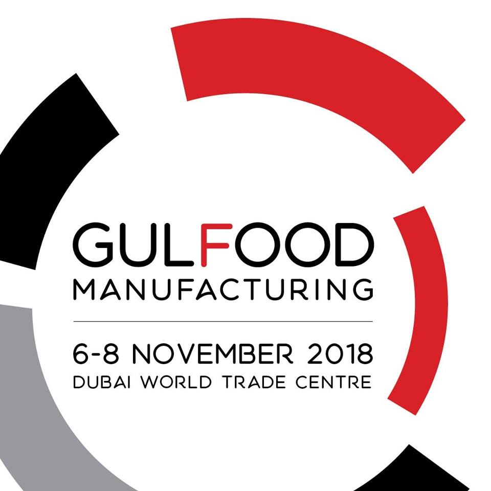 GULFOOD MANUFACTURING 6-8 DE NOVIEMBRE DE 2018 Dubai World Trade Centre