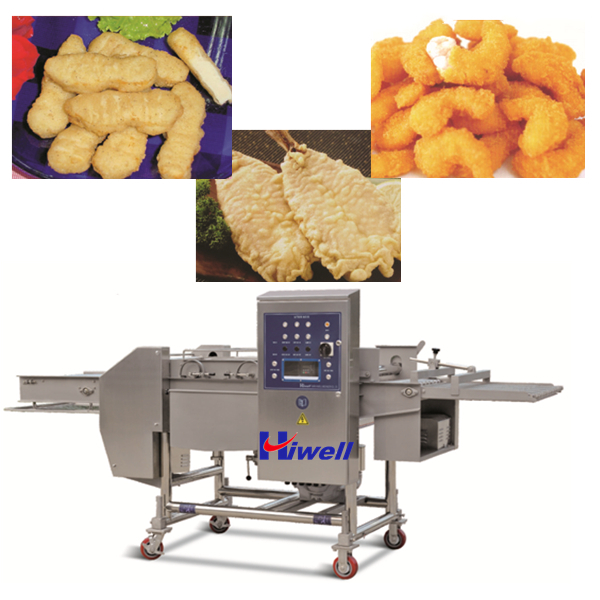 Introdução simples de massa de tempura para a máquina de batedor de tempura