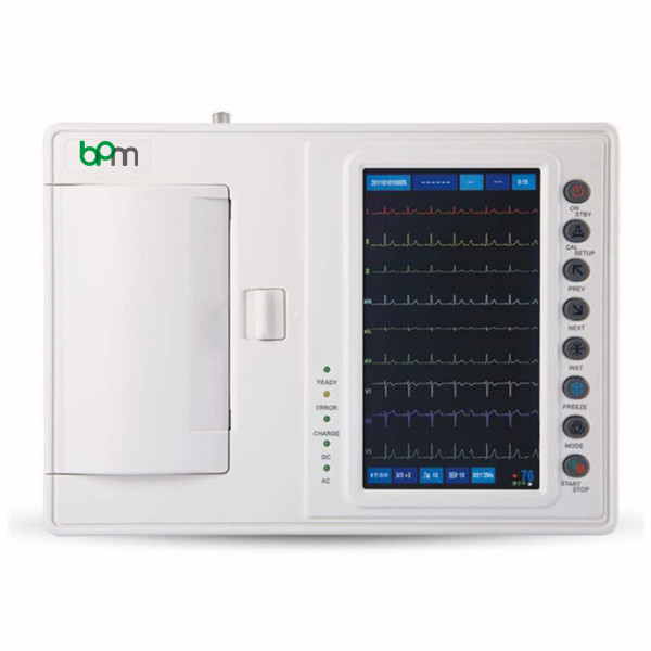 BPM-E604 Machine ECG à écran tactile à six canaux