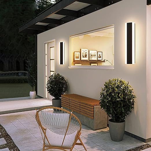 Led batten ceiling light and outdoor wall light 35W