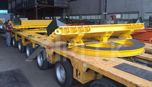 Trailer turntables for modular trailers and semi trailers supplier for sale