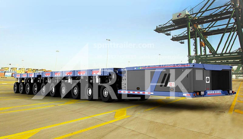 Transportadores modulares autopropulsores de 2,43 metros de largura SPMT