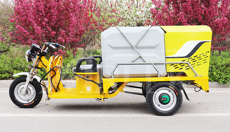 Electric high pressure street washing tricycle C5/C6