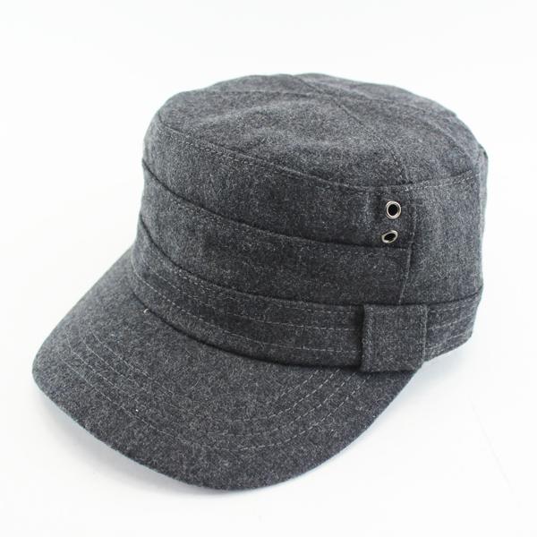 Military style blank 5 panel hat