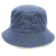 Cappelli secchiello in denim personalizzati