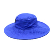 Cappelli secchiello blu personalizzati, logo ricamato