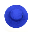 Cappelli secchiello blu personalizzati, logo ricamato