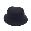 Cappelli secchiello neri personalizzati con logo badge
