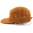 Custom Brown Denim 5 Panel Hats With Sewing LOGO