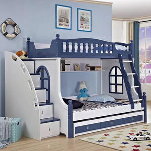 China low price bed for two children suppliers