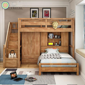 High Quality Simple Design Modern Bedroom Sets Foshan Children Furniture Bunk Bed