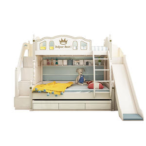 Bunk Bed With Slide Funny Kids Bed Modern Bedroom Furniture