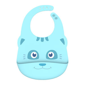OEM waterproof soft silicone bibs for baby healthier and safer manufacturing