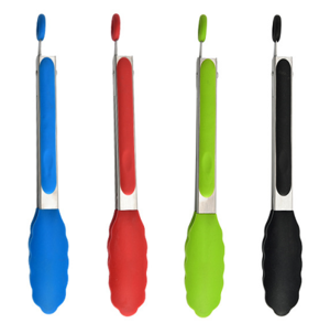Guangdong Silicone Manufacture ,FDA Food Grade Silicone Kitchen Tong For Cooking,soft Hand Feel,  BPA Free