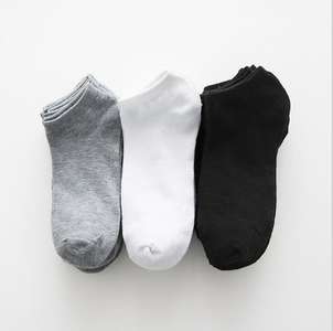 Men cotton sock short