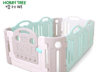 Plastic baby game fence