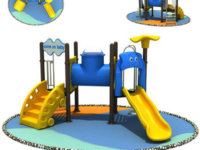Mini Outdoor Playground Equipment for Preschool