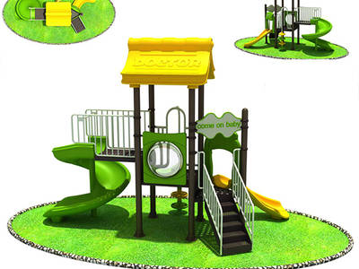 Doctor outdoor small cheap children playground equipment 