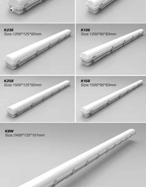 K-allo K8W IP66 8ft tri proof light vapor tight light