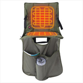 Heating Fishing Boating heat Seat cushion with Back Support