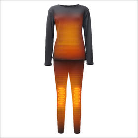 USB Electric Thermal Heated Long Johns Set with heating system