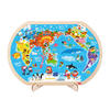 World Map Wooden Jigsaw Puzzle