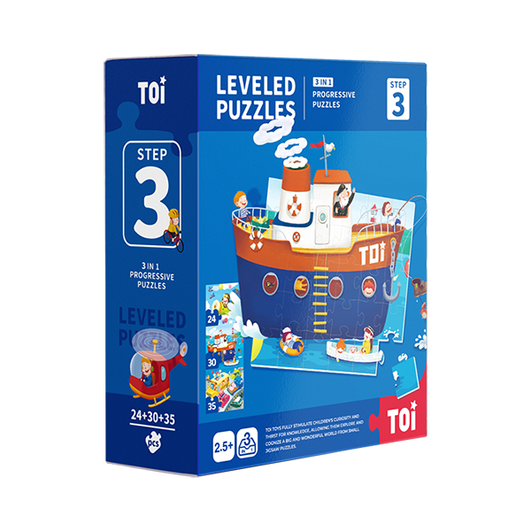 TOI leveled puzzles Paper Jigsaw Puzzles For Kids