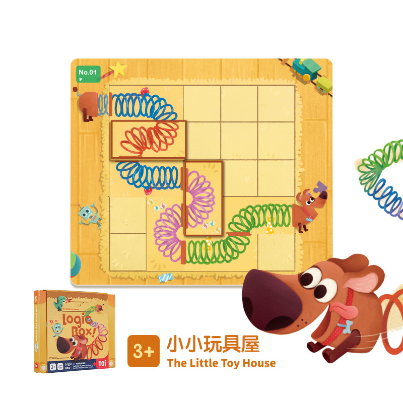 TOI Logic box puzzle game toys