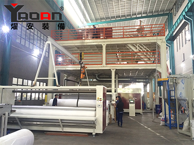 4.2m width PP spunbond nonwoven fabric extrusion machine