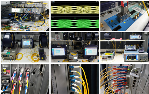 The second evaluation project of the 5G optical module has been officially completed.