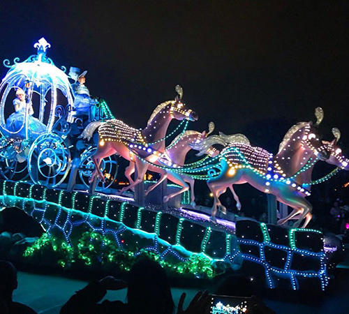 parade float-chinese lantern art