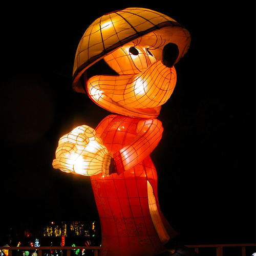 雕塑彩灯-米老鼠造型